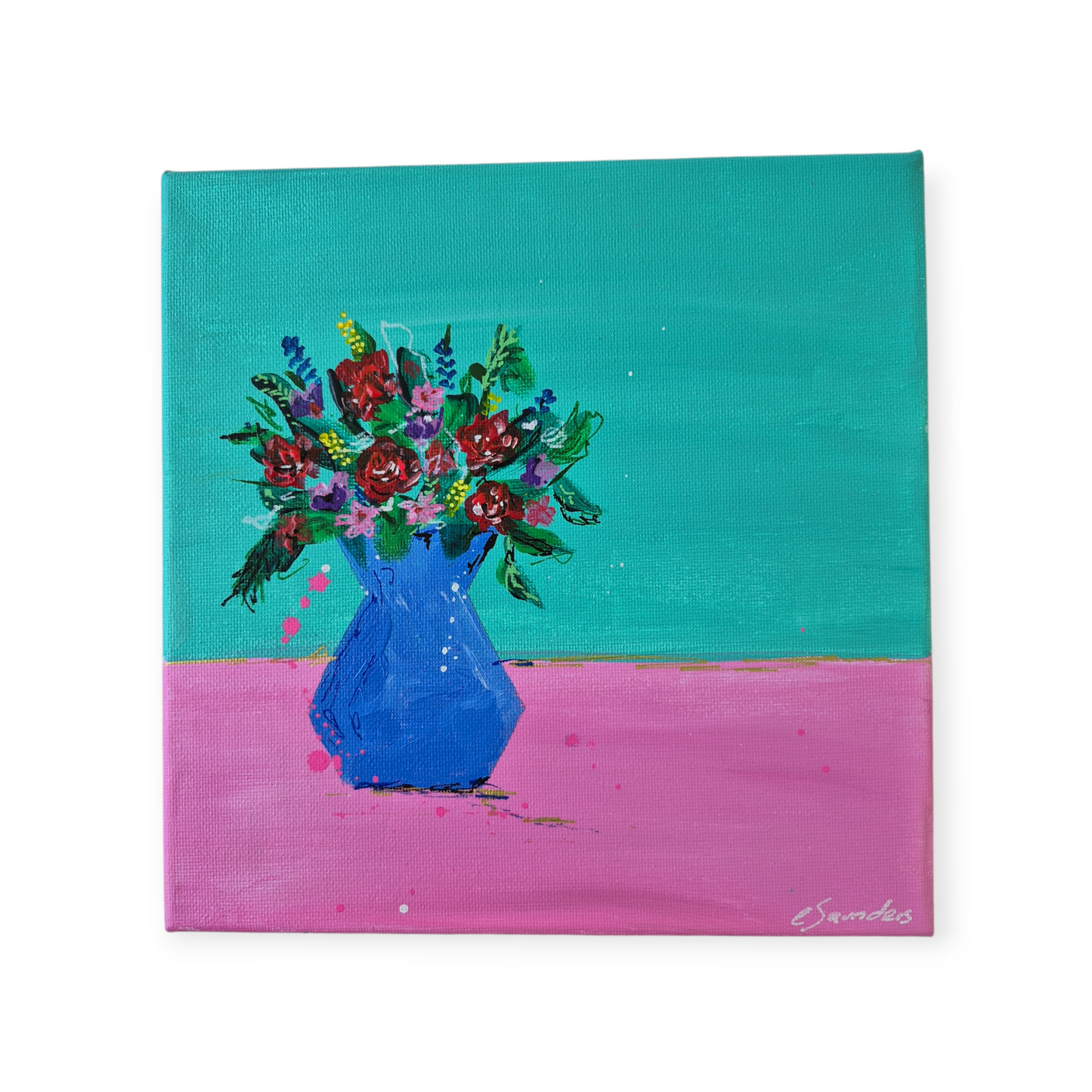 Blue vase, No worries